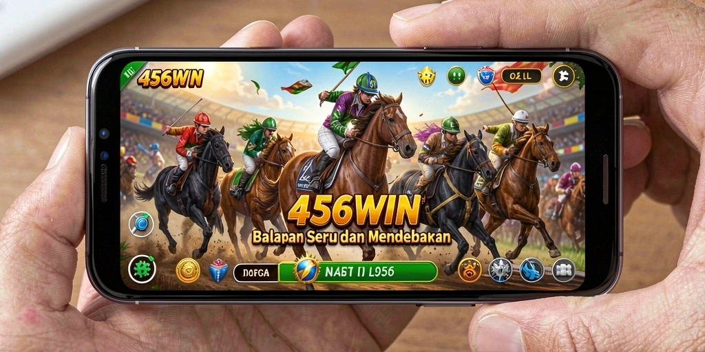 Tampilan gameplay balapan seru yang mendebarkan di 456WIN.