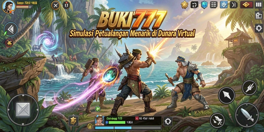 Tampilan gameplay BUKIT777 yang memukau dan interaktif.