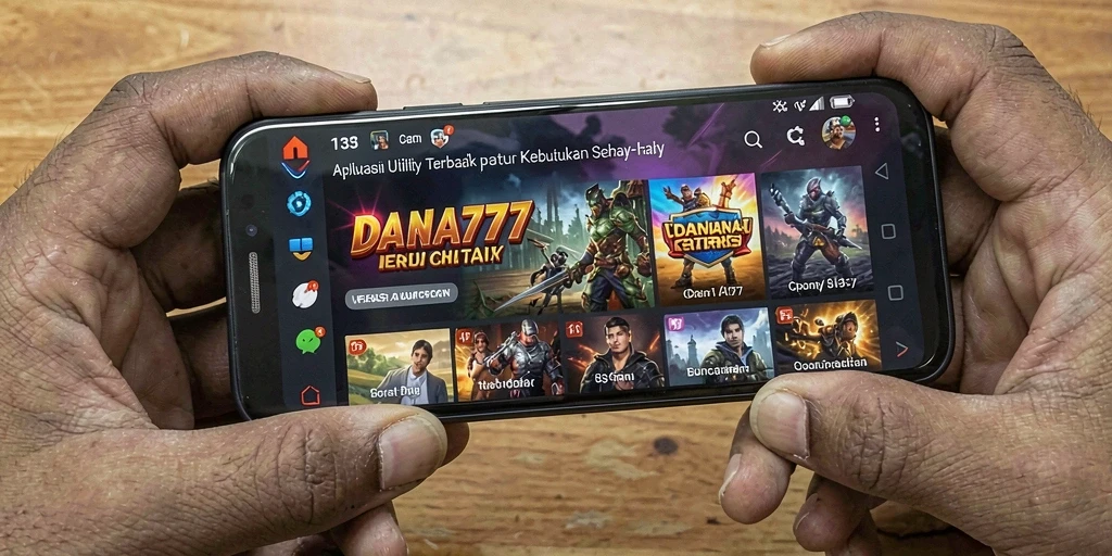 Tampilan antarmuka DANA777 yang intuitif dan mudah digunakan.