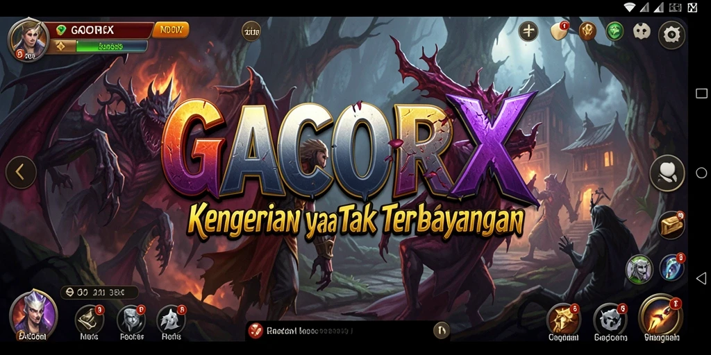 Gameplay menegangkan GACORX dengan suasana yang mencekam.