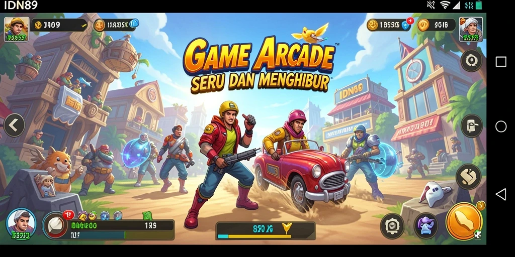 Tampilan gameplay IDN89 yang penuh warna dan menarik.