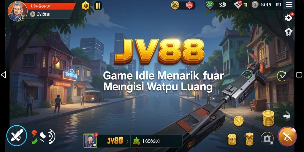 Tampilan gameplay JV88 yang menarik dan menyenangkan.