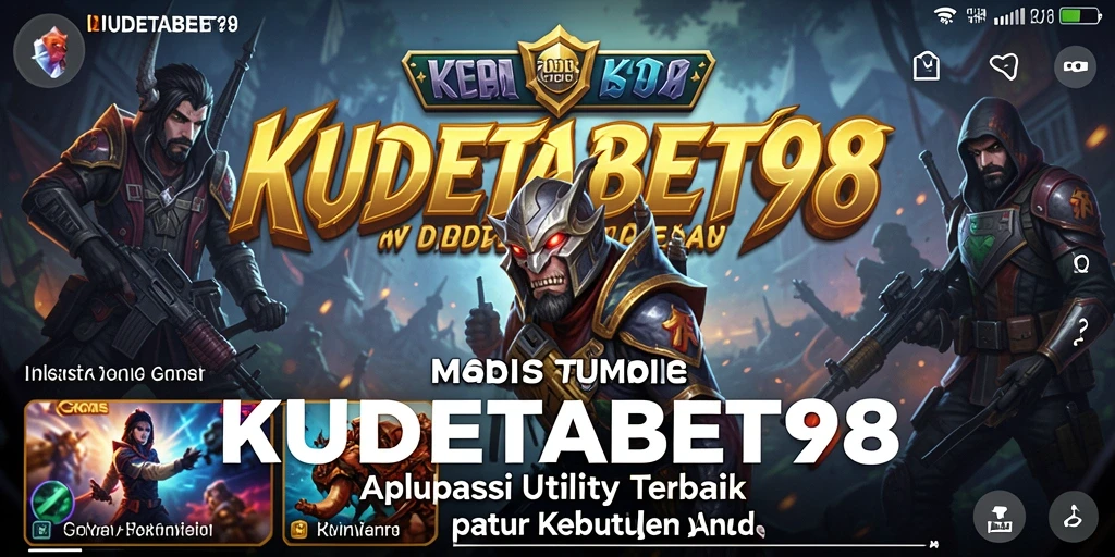 Tampilan screenshot utama KUDETABET98 yang menunjukkan fitur Utility canggih.