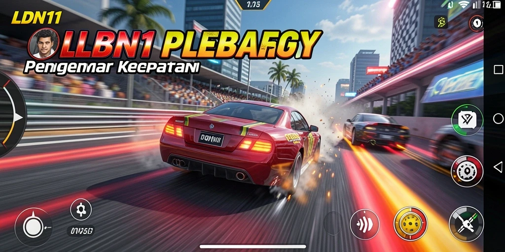 Gameplay Racing seru dan kompetitif dalam LDN11.