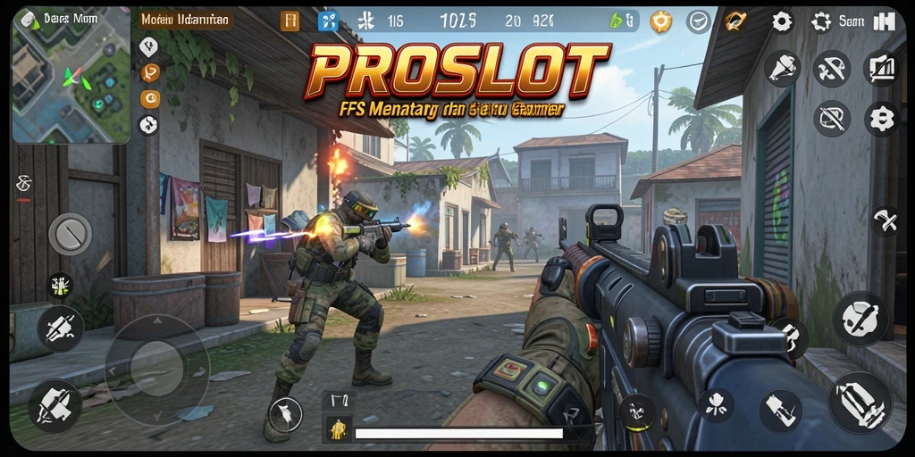 Gameplay mendebarkan dalam PROSLOT, aksi FPS yang memukau.