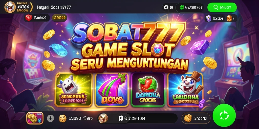 Tampilan gameplay SOBAT777 yang menarik dan penuh aksi.