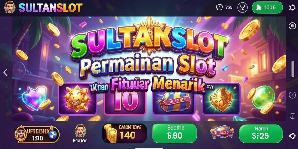 Tampilan gameplay SULTANSLOT yang seru dan menghibur.