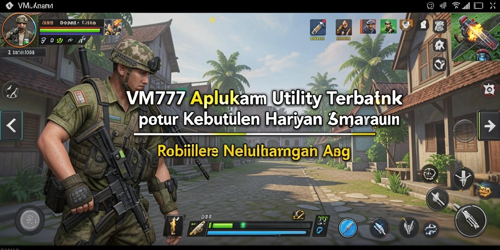 Screenshot VM777 menampilkan fitur pengingat dan kalkulator yang memudahkan pengguna.